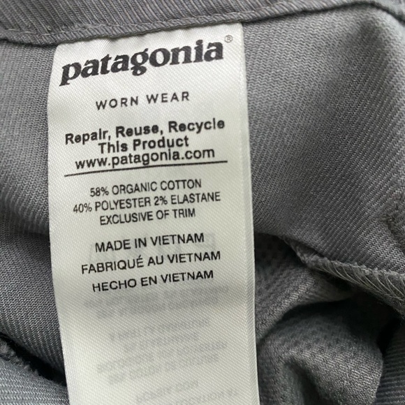 Patagonia Women's Adjustable Gray Escala Rock Climbing Hiking Outdoor Pants - Picture 7 of 7
